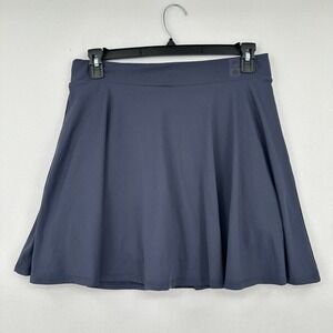 Fabletics Athletic Skort Blue Womens L Athleisure Tennis Pickleball Y2K Gym Wear